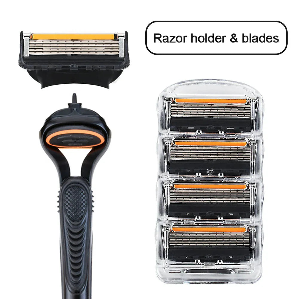 Five-Layer Razor Refills & Handle Bundles — Pack Options