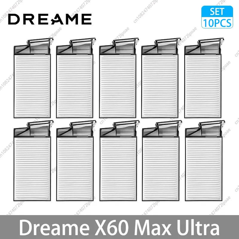 Dreame X60 Max Ultra Accessories Main Side Brush HEPA Filter Mop Cloths Dust Bag Vacuum Cleaner Replacement Spare Parts