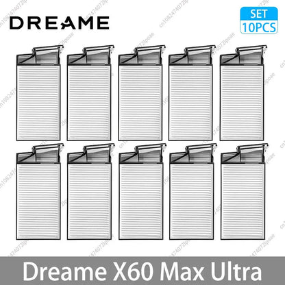 Dreame X60 Max Ultra Accessories Main Side Brush HEPA Filter Mop Cloths Dust Bag Vacuum Cleaner Replacement Spare Parts