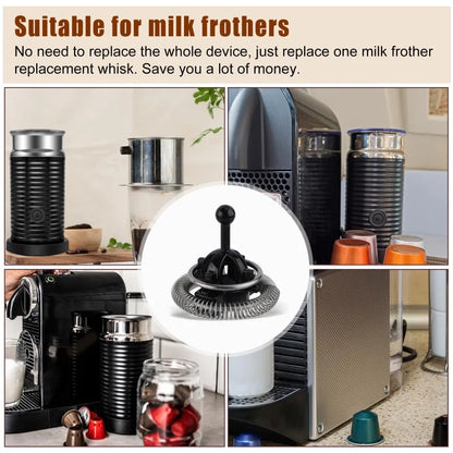 Milk Frother Replacement Whisk, Coffee Machine Part, for Nestle Aeroccino 3/4/Plus Milk Frother Replacement Coffee Machine Parts