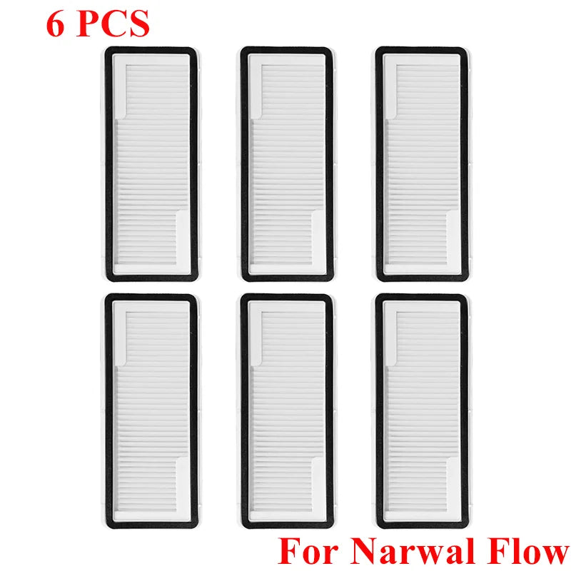 Replacement For Narwal Flow Vacuum Accessories Main Roller Side Brush Hepa Filter Mop Cloth Pads Dust Bag Spare Part