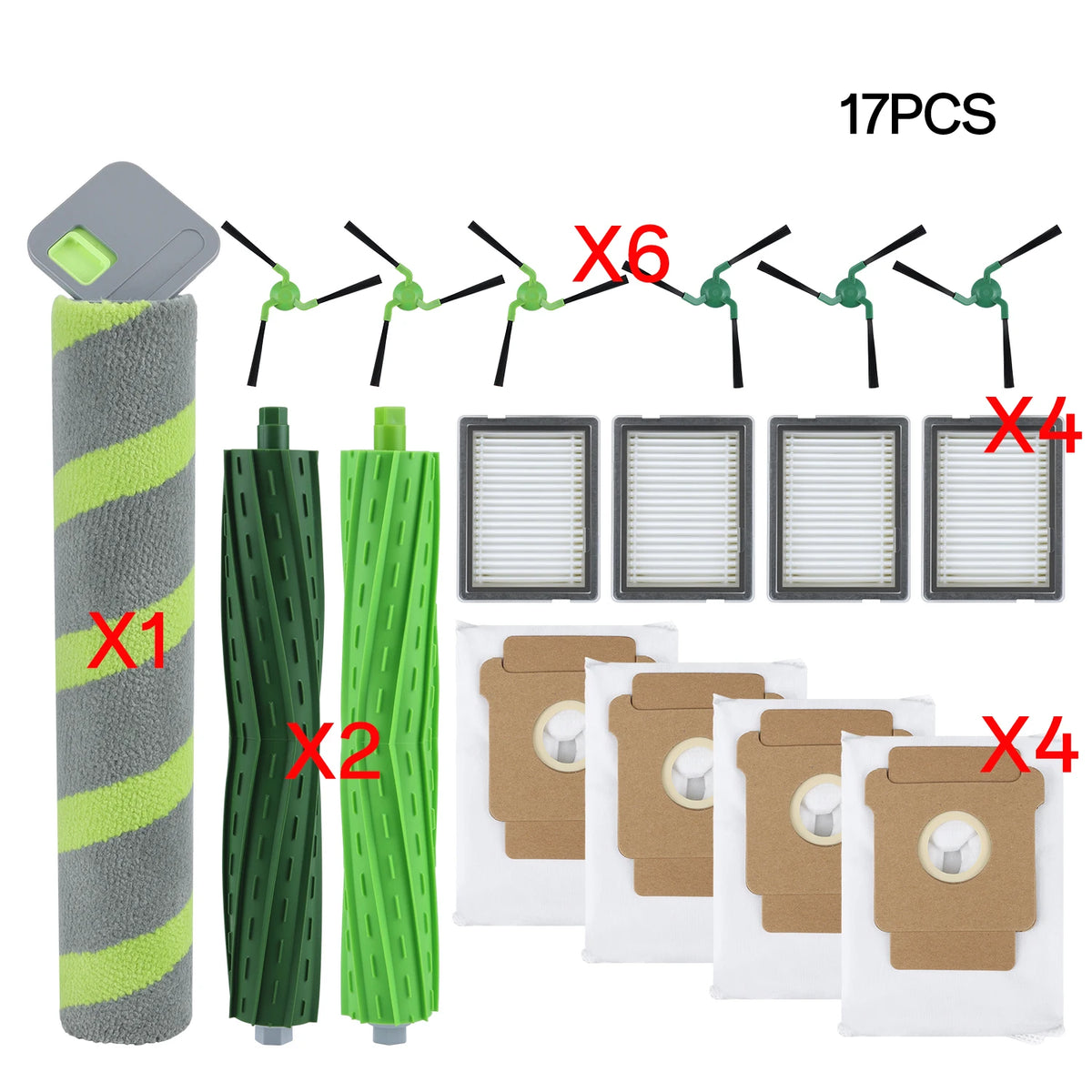 Compatible with IRobot Roomba Max 705 Combo/ 706/ 707 Combo Main Roller Side Brush HEPA Filter Dust Bag Robot Vacuum Accessories