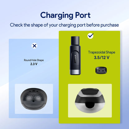 Replacement Shaver Charger — 12V Compatible with Braun XT5