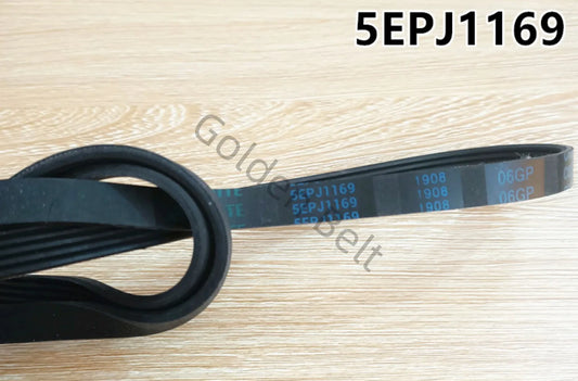 Skyworth Cloth Washer Machine Belt 5EPJ1169 5PJ1169 5PJE1169 11.7mm Width