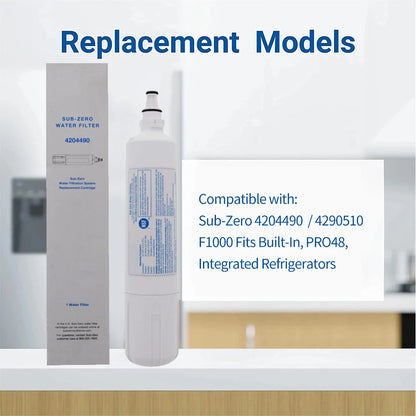 Replacement Refrigerator Water Filter — PRO48 / 4204490 / 4290510 / F1000 Reference