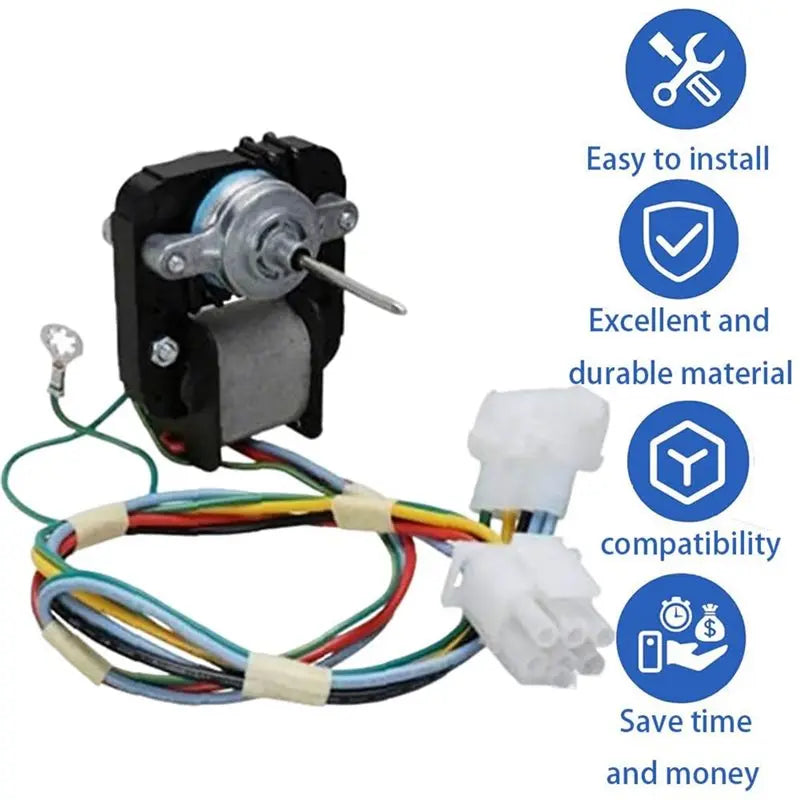 Replacement Refrigerator Fan Motor Compatible with Frigidaire 5303918549 / 241854301 / AP4343697 / 1465278