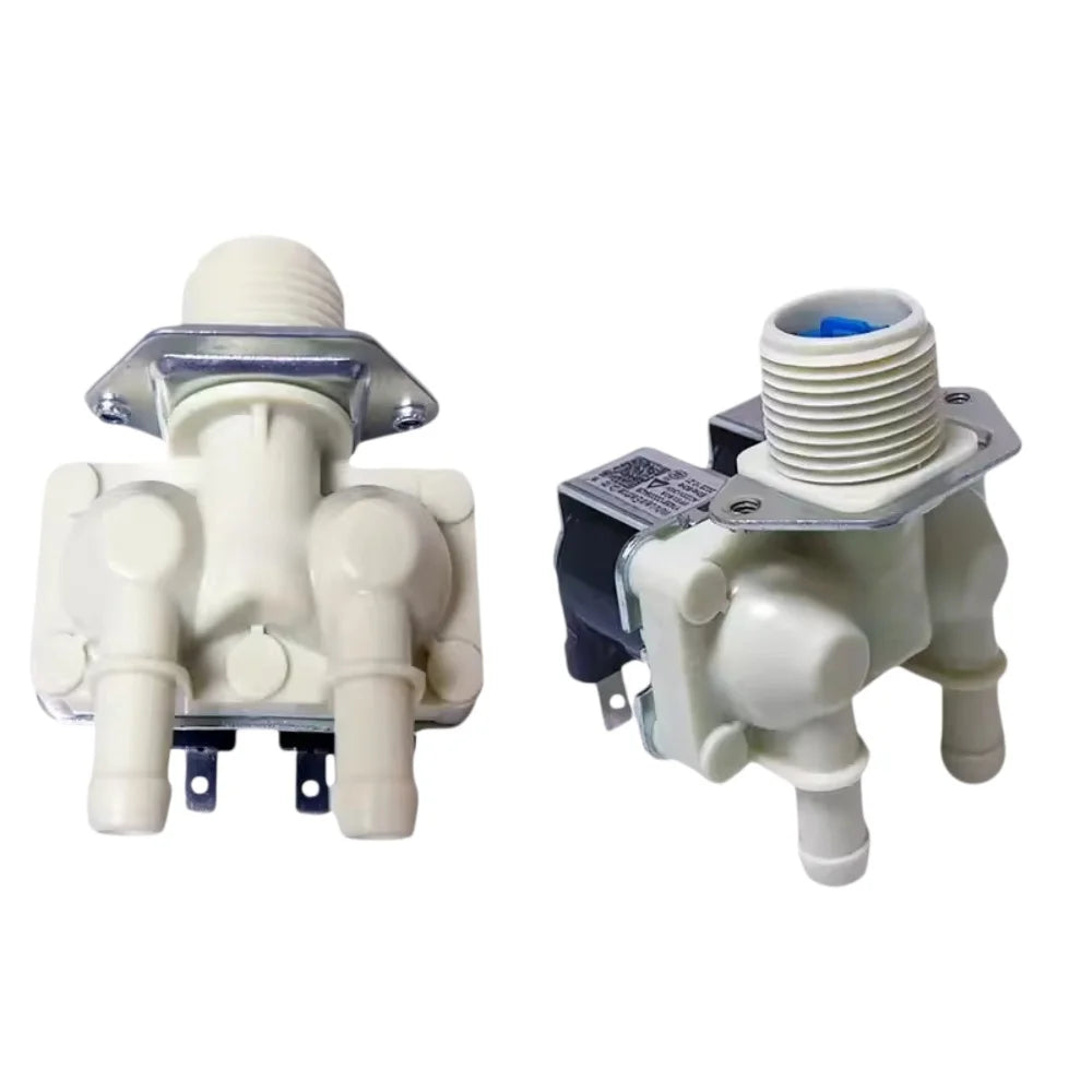 Rolling Drum Washing Machine Water Valve WF1600WCW Electromagnetic Valve WW90H7410EX Compatible with DC62-00024F DC62-00024M Lau