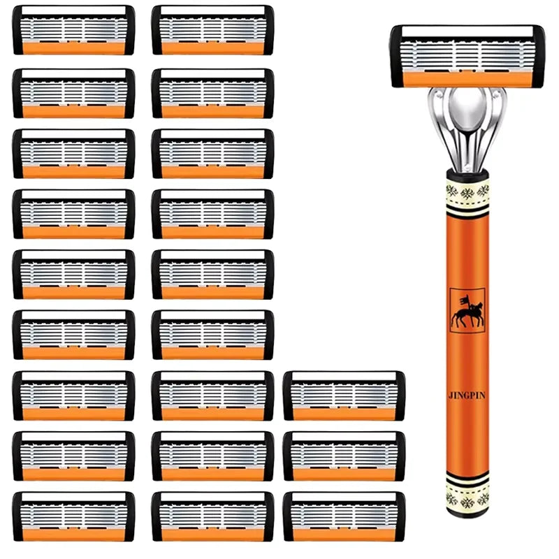 Six-Layer Manual Razor Set