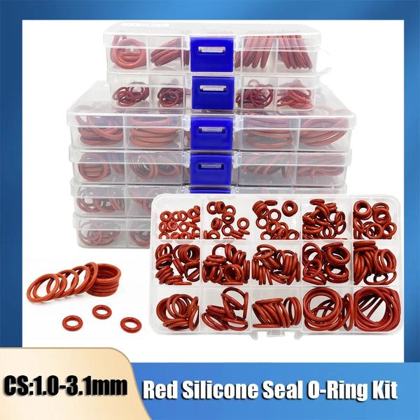 Red Silicone O Ring Sealing Washer VMQ O-ring Seal Gasket Coffee Machine CS 1.5/2.0/2.4/3.1