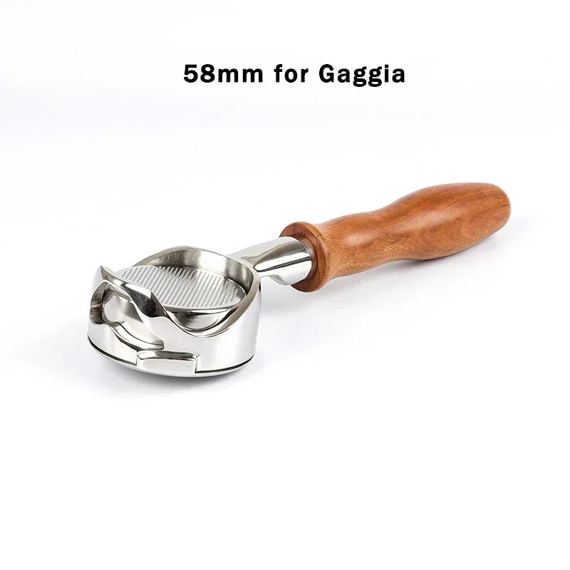 58MM 2ears Stainless Steel Coffee Handle Filter for Gaggia/Baby/Classic Coffee Machine Bottomless Hollow Portafilter Tool