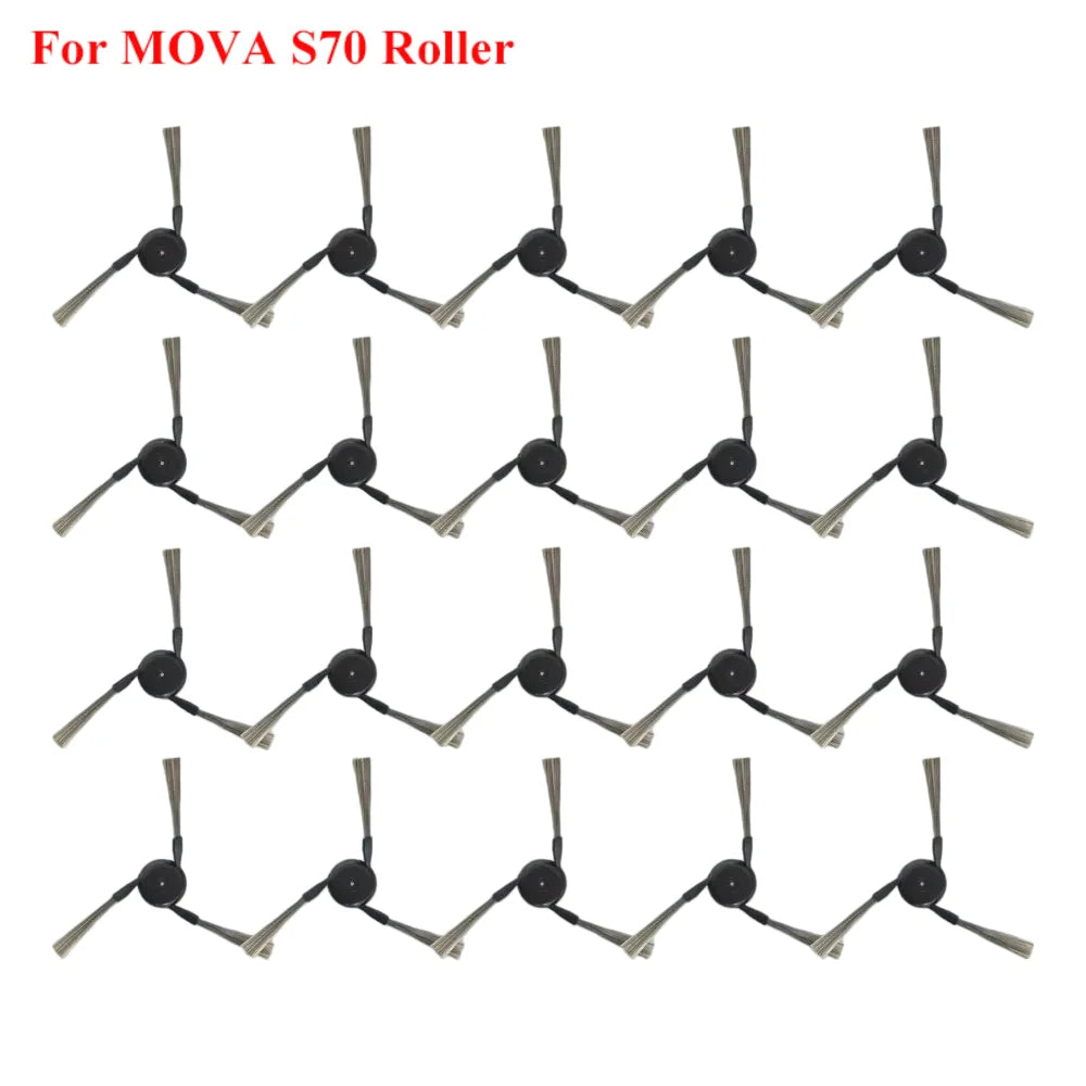 Accessories For ( MOVA S70 Roller / S70 Pro Roller / S70 Ultra Roller ) Spare Parts Main Side Brush Roller Mop Filter Dust Bag