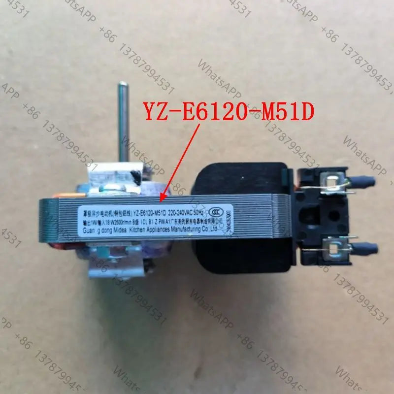 Microwave oven accessories insertFan motor heat dissipation fan 2 PINS YZ-E6120-M51D MDT-10CEF YZ-E6120-M51D For