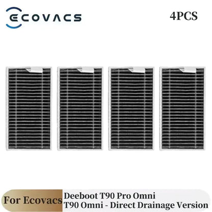 For Ecovacs Deebot T90 Pro Omni/T90 Omni Robot Vacuum Cleaner Parts Main Roller Side Brush Filter Mop Cloth Dust Bag Accessories