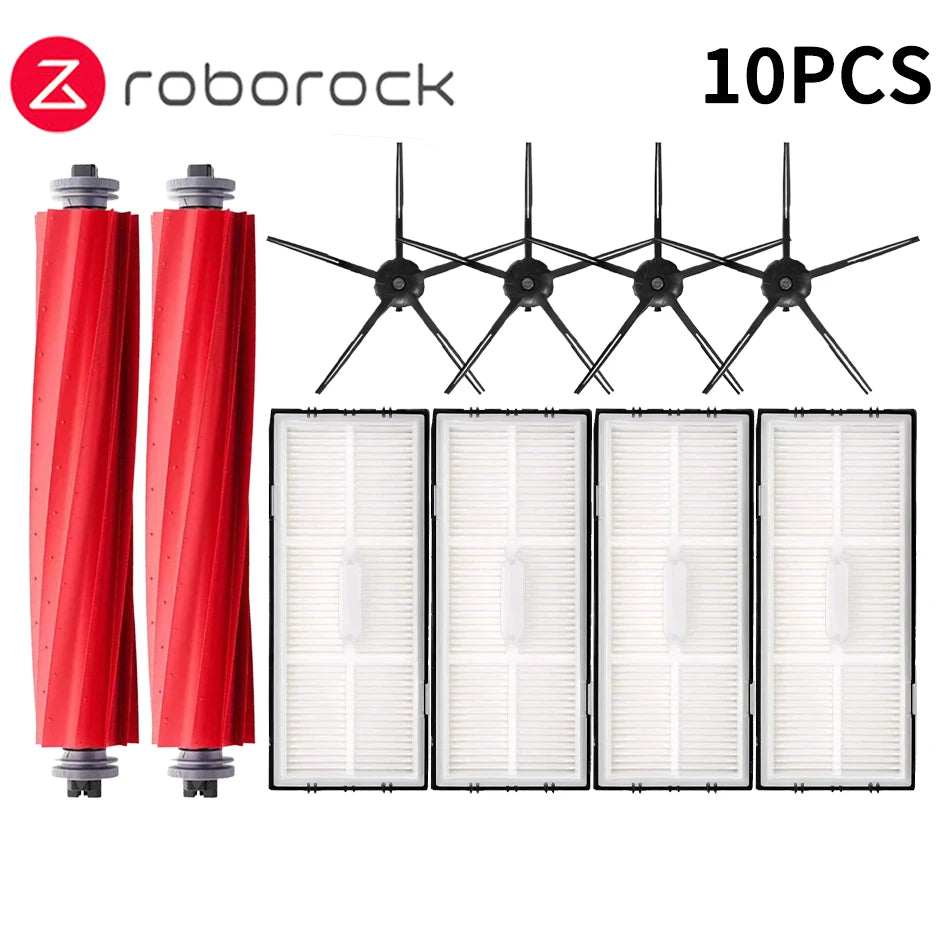 Compatible with Roborock S7 S70 S7 Plus T7S T7S Plus Robotic Vacuum Cleaner Accessories Main Brush Hepa Filter Mops Dust Bag Replacement Parts