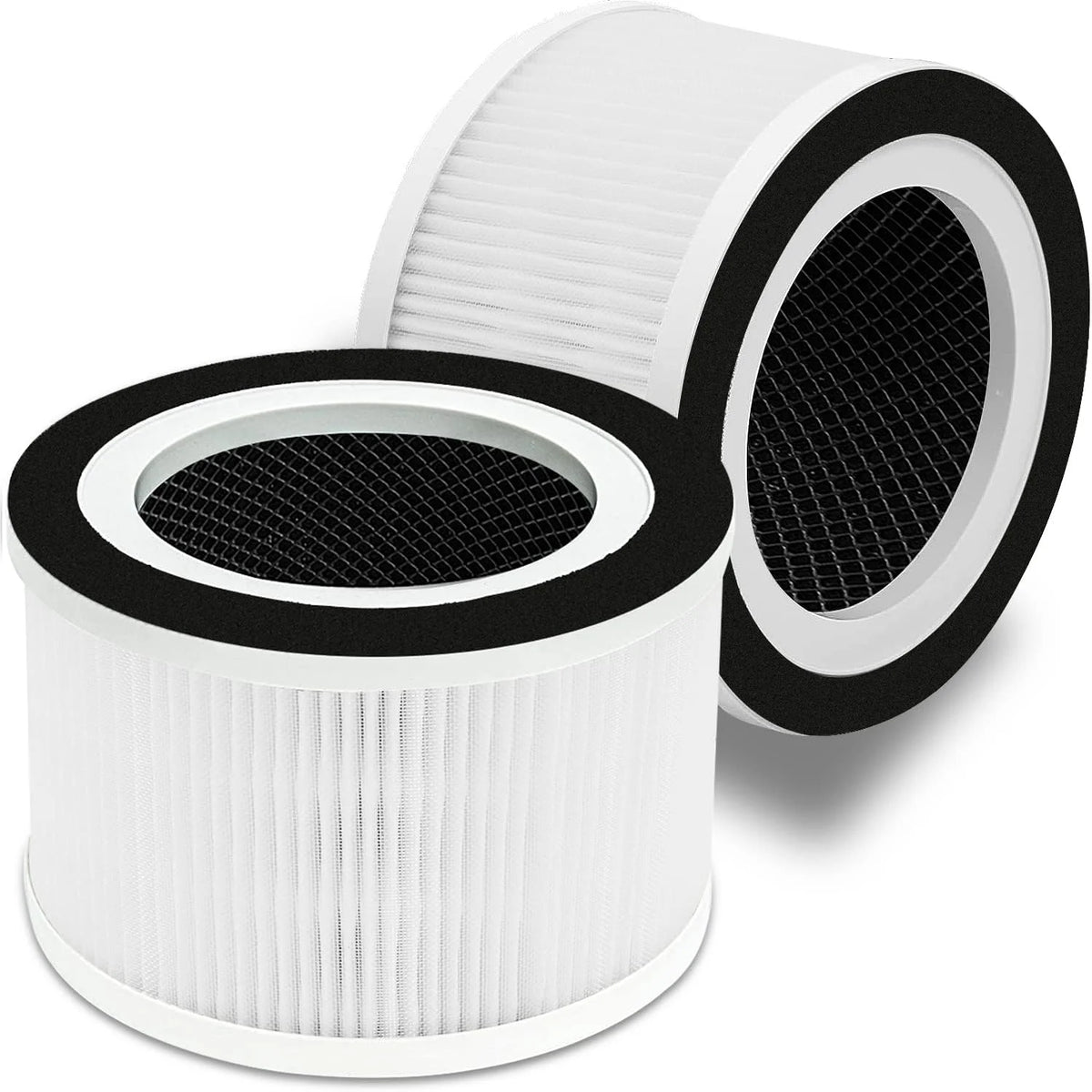 2-Pack True Replacement Filter Compatible with Afloia Fillo/Halo/Mooka Allo, 3-in-1 True Filter for Fillo filter