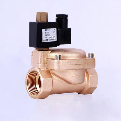 1/2" 3/4" 1" 1-1/2" 2" Normally Open High Pressure Solenoid Valve 110V 24V 12V 24v 0955 Brass Solenoid Valve