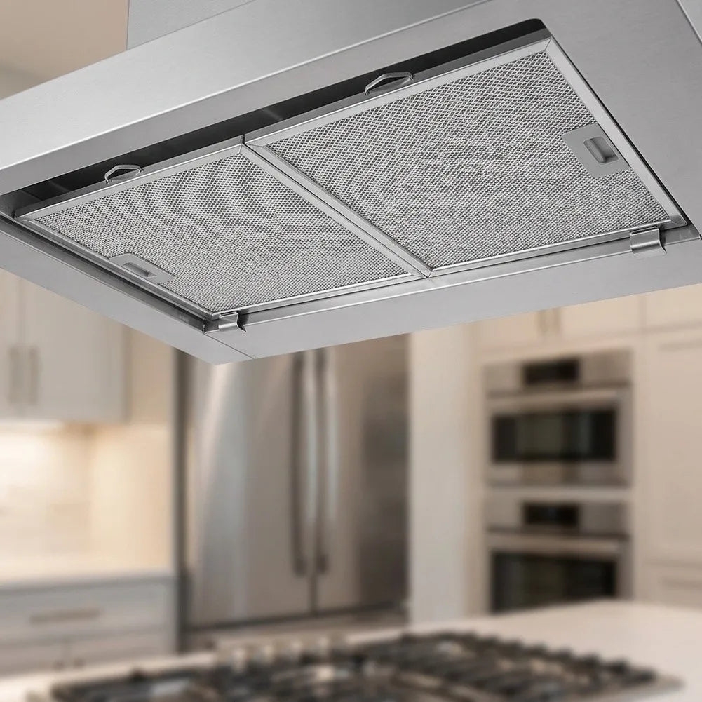 2PC Active Carbon Filter 11.8x11.3 Inch Metal Mesh For Nutone Range Hood QT2000 WA6500 99010317 Ductless Ventilation Replacement