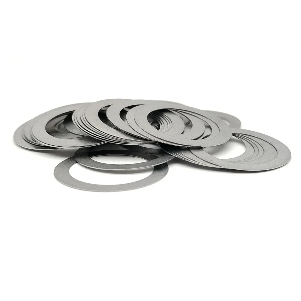 Weiyi M3.5 M4 DIN988 SUS304 A2 Stainless Steel Adjusting Shim Washers Ultra-thin Plain Washer Flat Gaskets