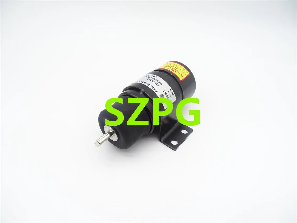 24V Fuel Stop Shutoff Solenoid Valve ME040145 053400-0745 for Kato HD250 HD400 HD800 Excavator Flameout Solenoid Valve