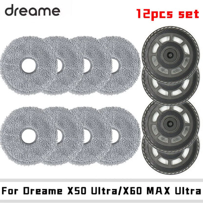 Mop Pad Holder For Dreame X50 Ultra RLL51SE RLL53SE X60 Max Ultra RLX87DE Robot Vacuum Cleaner Mop Bracket Accessories Set