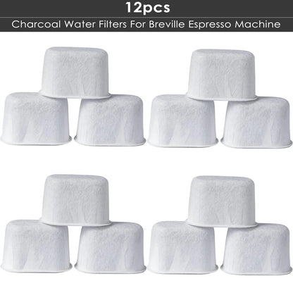 Charcoal Water Filters Compatible with Breville BWF100 — 6 / 12 / 18 Pack