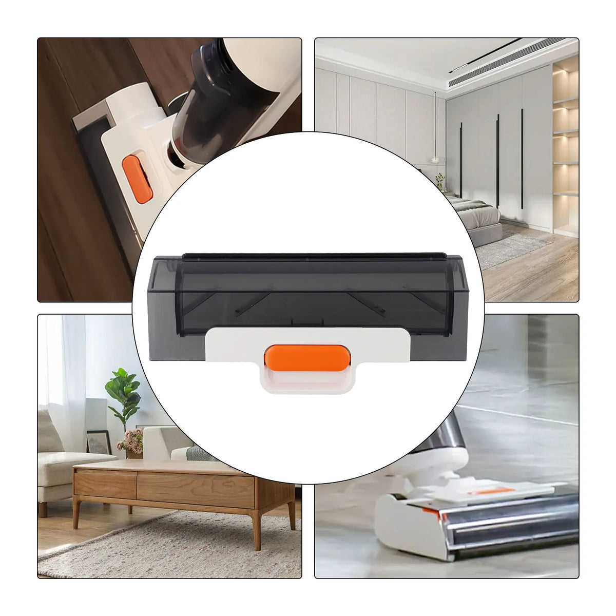 Replacement Main Brush For ILIFE For W90 Robot Vacuum Cleaner Black Roller Cover Plate Accessory Part