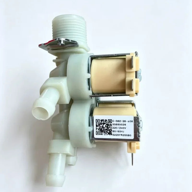 WV81060 5220FR2008G Water Inlet Valve Compatible with LG Washer - 220V AC 4-Way / 4-Inlet Solenoid Replacement Part