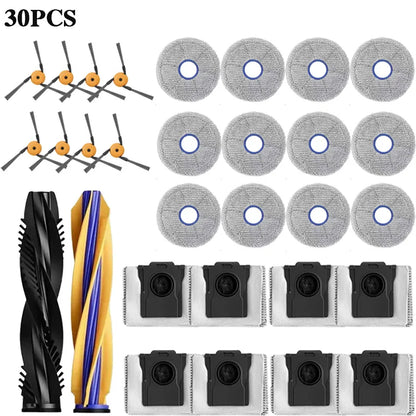 Dreame X60 Max Ultra Complete / X60 Ultra Robot Vacuum Cleaner Accessories Main Roller Side Brush Hepa Filter Mop Dust Bag Parts