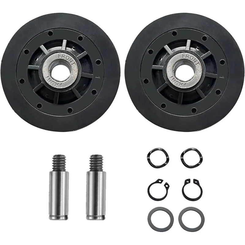 2X RB170002 Dryer Roller Kit, Dryer Drum Support Rollers,Dryer Roller Kit For Speed Queen Dryers AP5186795 PS12220620