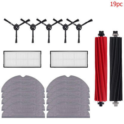 Compatible with Roborock S8 PLUS S8+ S8 Pro Ultra Robot Vacuum Cleaner HEPA Filter Roller Brush Side Brush Mop Pads Dust Bags Spare Parts