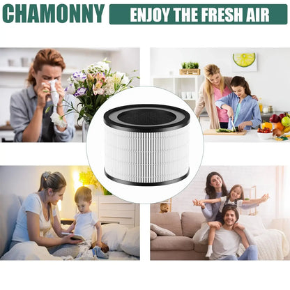 MAF-02 Filter Replacement, Compatible with Miko IBUKI M MA-02CW Air Purifier MAF-02/970 Sqft, 3-in-1 H13 True HEPA Filter