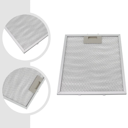 Range Hood Filter Cooker Hood Grease Filter Kitchen Extractor Ventilation Aluminium Aspirator Filter Mesh Replacement 30*26cm