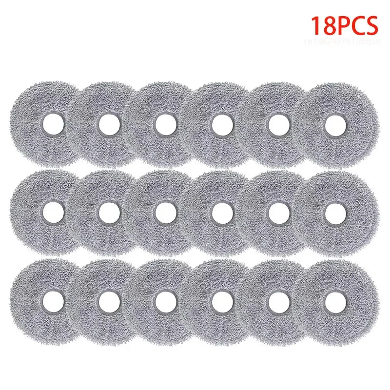 Compatible with Xiaomi Robot Vacuum X20 Max / D109GL Parts Accessories Main Brush Side Brush Hepa Filter Mop Cloth Dust Bag Replacement