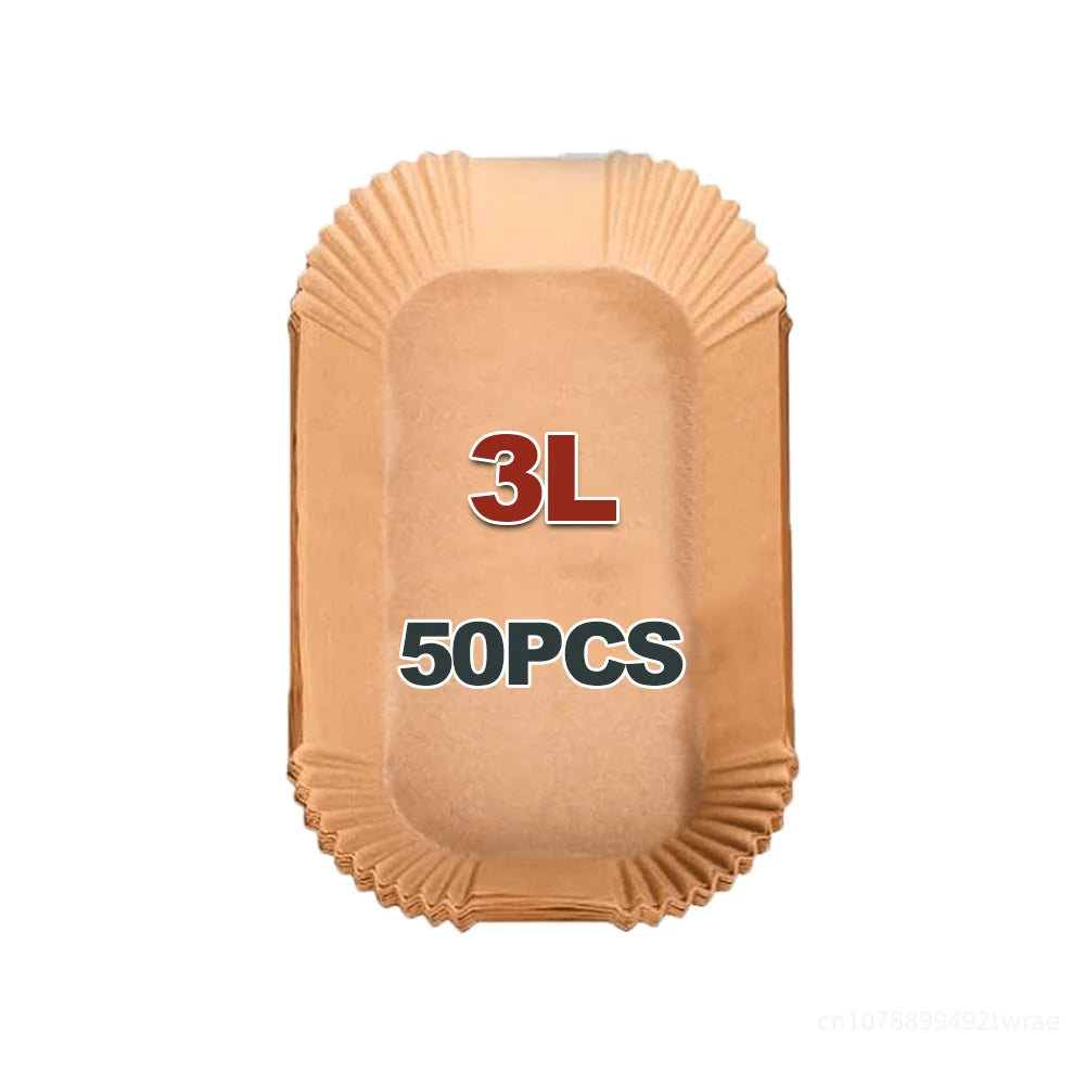 Airfryer Baking Paper for Philips Dual Basket Airfryer 3000/5000 Series 9L(6L/3L) & Cookwise 2 Chambers 9L