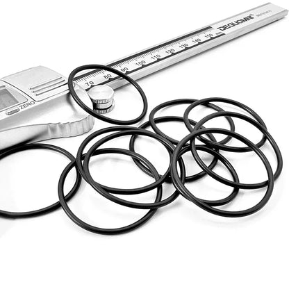 Black NBR Oring CS 2mm OD5~40mm Nitrile Seal Gasket Hydraulic Pump Water Pipe Plumbing Repair Washers
