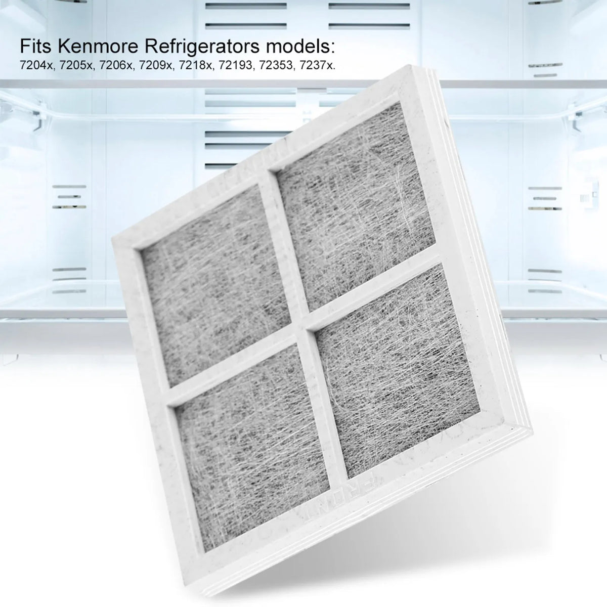 Replacement Refrigerator Air Filter Compatible with LG LT120F / 469918 — 3 Pack