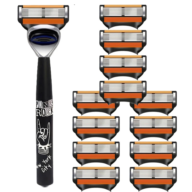 Six-Layer Replacement Razor Cartridges
