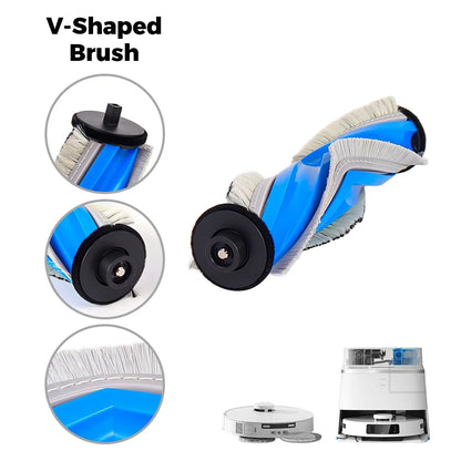 Main Roller Brush Part For ECOVACS DEEBOT T30 T30 Pro T30S T30 Omni T30 Pro Omni T30S Combo N20 plus Yeedi M12 Pro+ Robot Vacuum