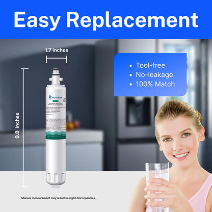 Refrigerator Water Filter Compatible with GE RPWF CYE23TSDSS GFE26GSHSS GFE29HSDSS GNE29GSHSS PYE23PSDSS - Replacement Filter