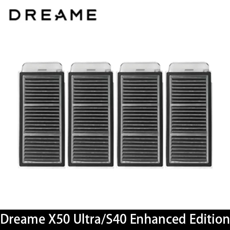 Dreame X50 Ultra / S40 Enhanced / L50 Pro Ultra Edition Vacuum Parts Main Roller Side Brush Hepa Filter Mop Cloth Dust Bag