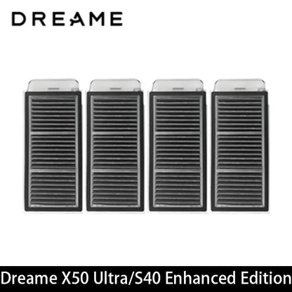 Dreame X50 Ultra / S40 Enhanced / L50 Pro Ultra Edition Vacuum Parts Main Roller Side Brush Hepa Filter Mop Cloth Dust Bag