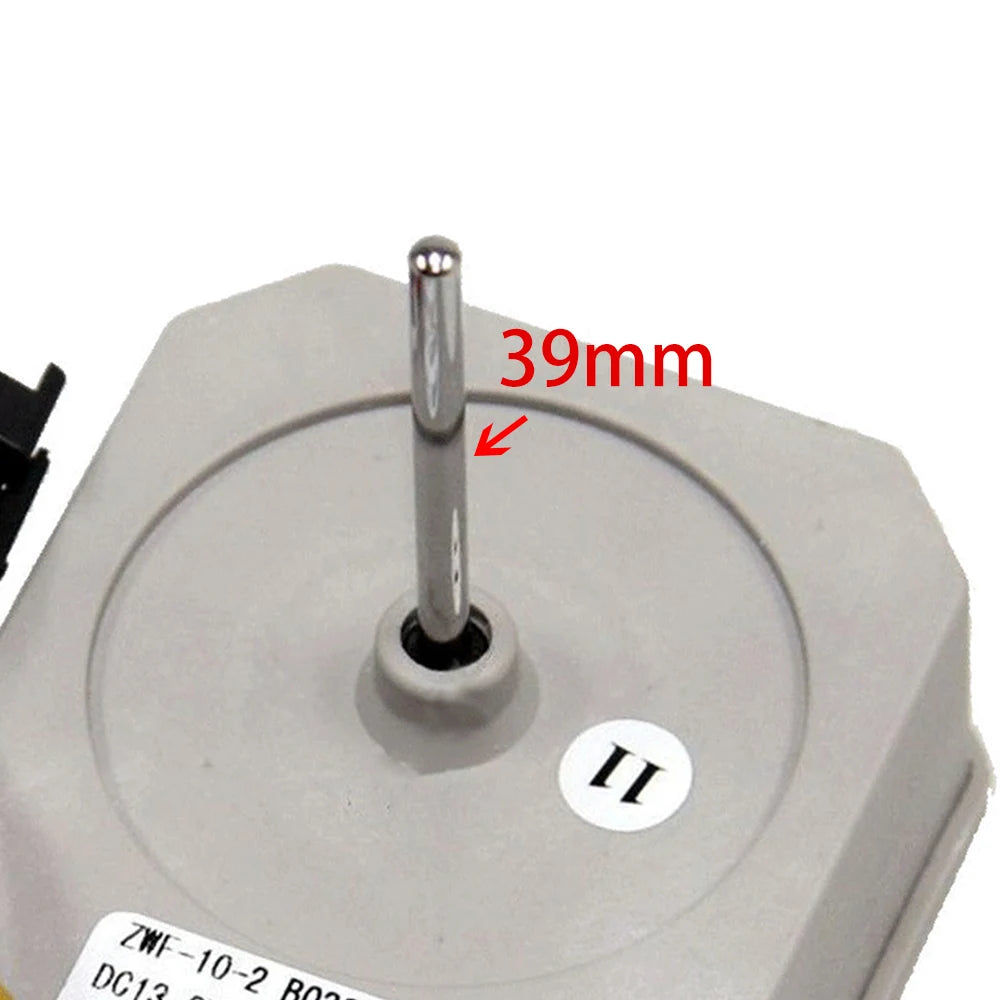 Replacement Refrigerator Fan Motor — DC13.2V Compatible with Meiling ZWF-10-2 / B03081032