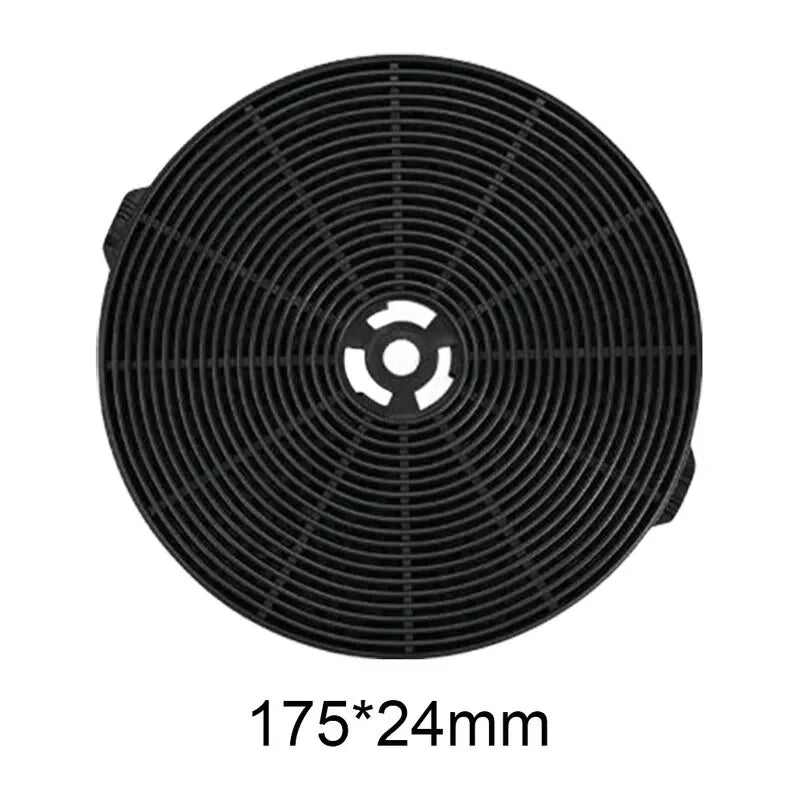 175mm*24mm Activated Carbon Filter Kitchen Range Hood Accessories Filters 2PCS Kitchen Appliances Range Hood Parts