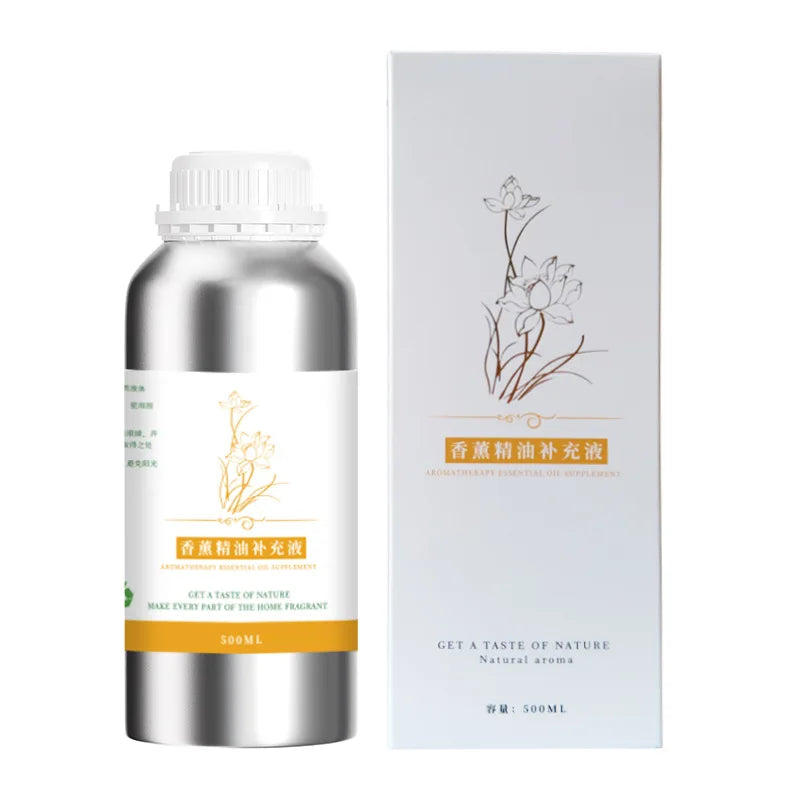 500ml Aroma Diffuser Special Oil Fragrance Essential Oil Supplement Star Hotel Aroma Bar KTV Fragrance Machine Supplement