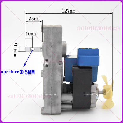 Roasted Meat BBQ Machine Oven Grill Stove Toaster Accessories AC230V 32W YJF-6126-A Motor