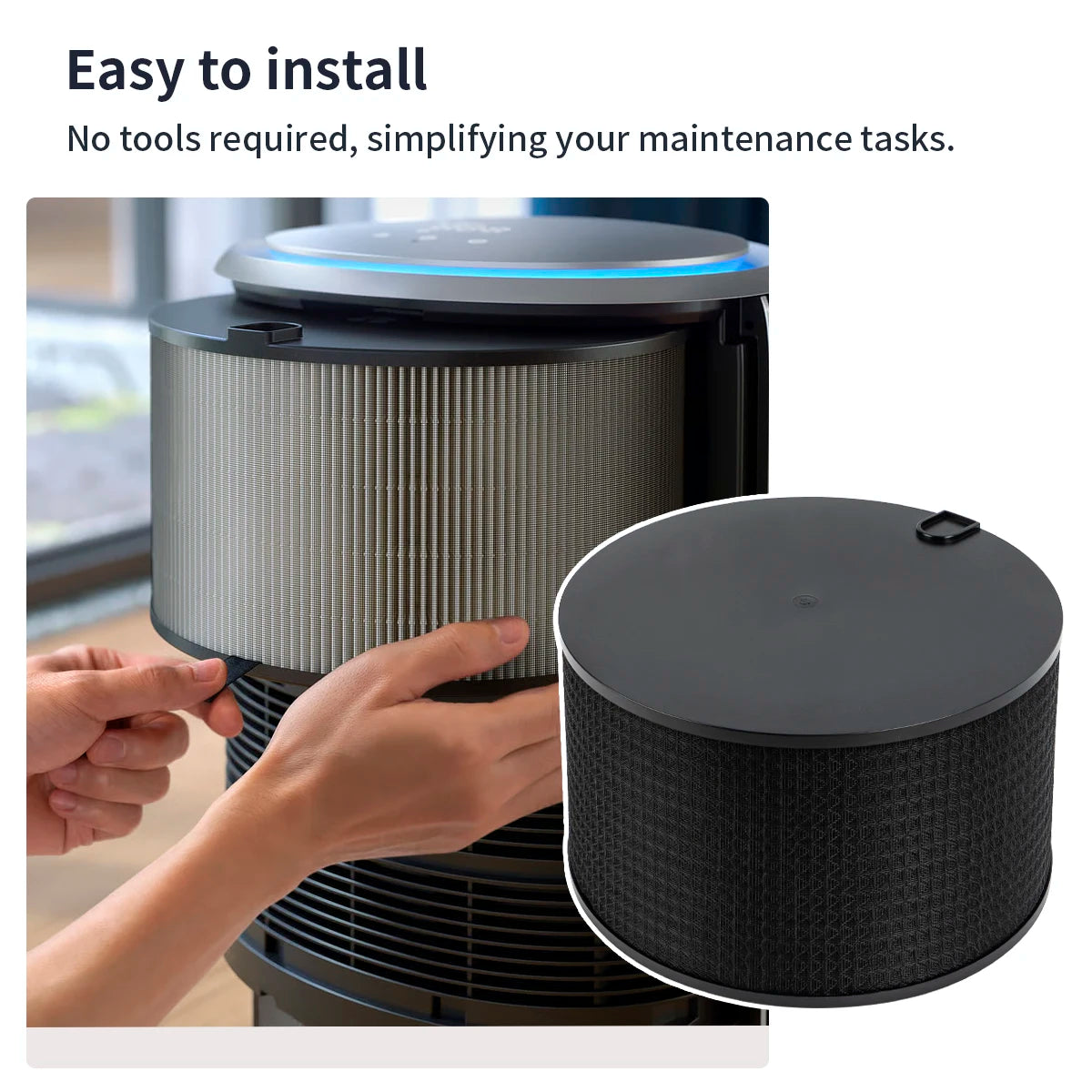 FY4200/30 Air Filter Compatible with Philips 4200 Series AC4220/AC4221/AC4228 Air Purifier， Filter Filtering Spare