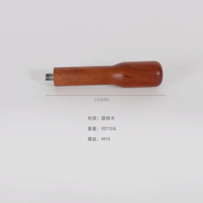 Coffee Solid Wooden Handle M10, Filter Holder Espresso Coffee Machine Tools Accessories For Barista Home