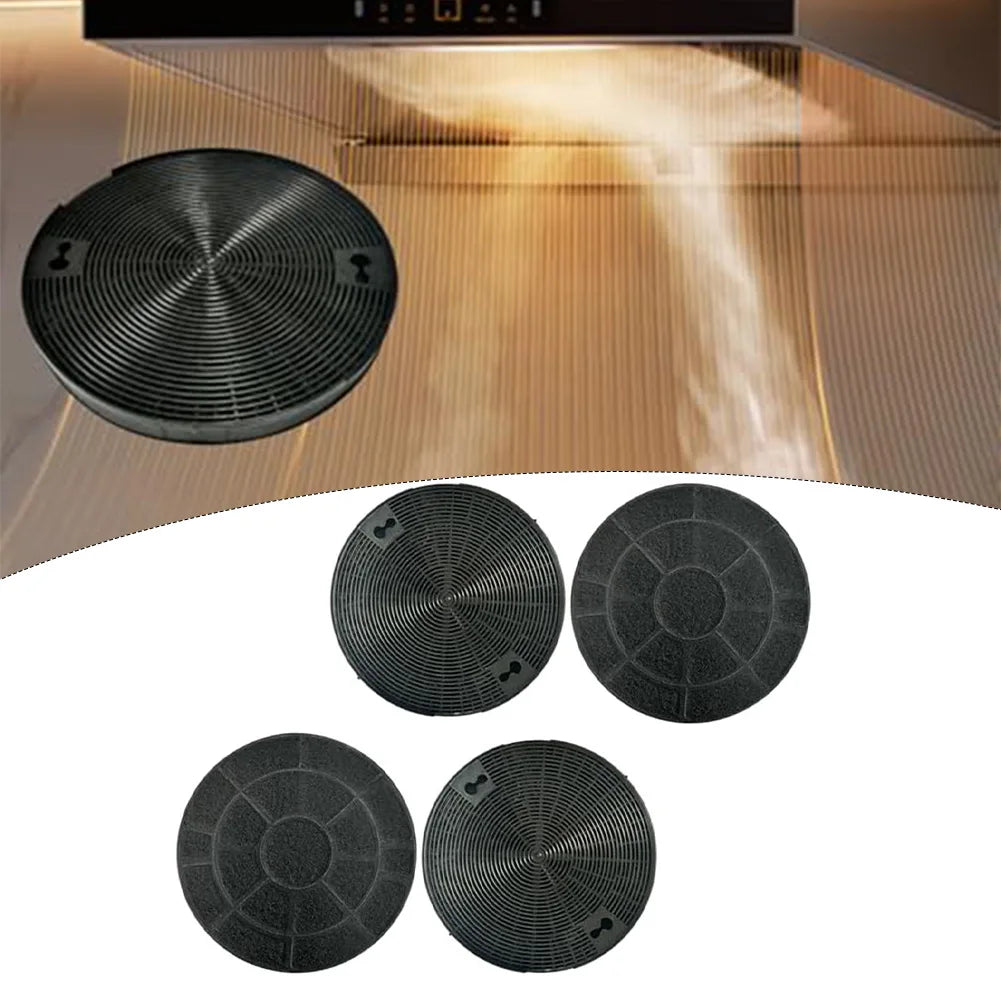 4 Pack Activated Carbon Filter For Electrolux Range Hood Models E3CFT29 MCFE39 EFC105X Kitchen Air Purification Accessories