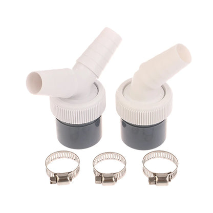 DN 40 Dishwasher Washing Machine Drain Adapter Three-way Two-in-one Connector Converter Drain Extension Hose Connector