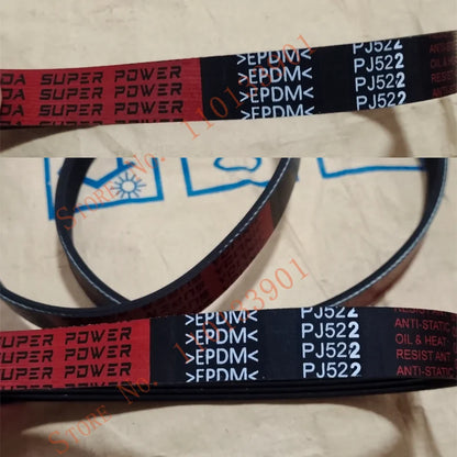 Top Quality 8PJ522 205J PJ205 522PJ8 522mm Long Treadmill Tumble Dryer Washing Machine Motor Poly-V Drive Lawn Mower Belt PJ522